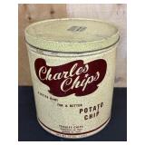 16oz Charles Chips Tin