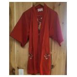 Daffodil Kimono Red Style Robe