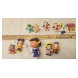 Lucy, Snoopy, Mickey, Kermit etc. Toys