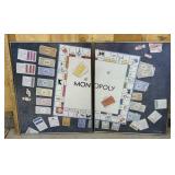 Framed Monopoly Board Print- 2 Separate Pictures