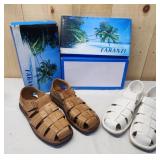 2 Pairs Mens Faranzi Sandles Size 12D