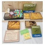 Stencils and Letters