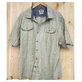 Mens Wrangler Short Sleeve Shirt 2XL