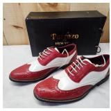 Parrazo NY Mens Dress Shoes red Size 12