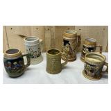 Collection of Beer Steins