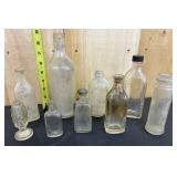 Assortment of Glass Bottles