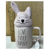 Rae Dunn 'Love Every Bunny' Mug #306