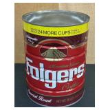 Folger's 1 Pound Coffee Tin