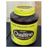 Ovaltine 12oz Rich Chocolate Flavor Glass Jar