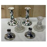 3 Sets of Candle Stands