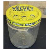 Creamy Velvet Peanut Butter Glass Jar w/ Lid