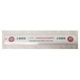 A&P Grocery Store 100th Anniv. Ruler 1959