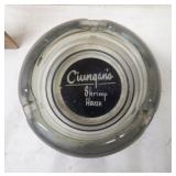 Ciungan's Shrimp House Glass Ashtray
