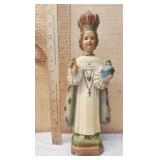 Vintage Chalkware Infant Jesus of Prague