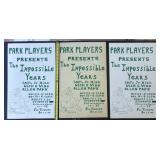 3 'The Impossible Years' Posters- Park Players