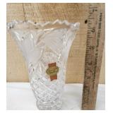 Anne Hutte Lead Crystal 6' Vase