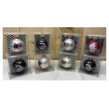 8 NASCAR Collectibles Ornaments