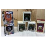 6 NASCAR Ornaments- Hallmark Keepsake