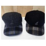 2 Black Kangol Caps