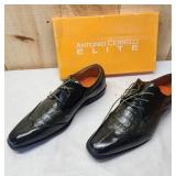 Cerrelli Olive Green Dress Shoes Size 12 Mens