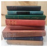 8 Vintage Hardcover Books