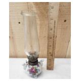 Mini Oil Lamp Porcelain/footed base