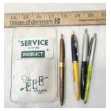 CCC Pocket Advertising w/ Vintage Pens