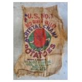 Crystal Champ Potato Burlap Sack
