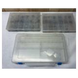 3 Parts Bin Organizers w/ Contents