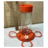Glass Hummingbird Feeder