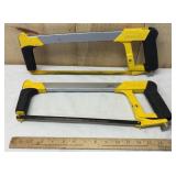 2 Stanley Hacksaws