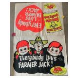 44'x64' 1968 Farmer Jack Advertisement Ft. Love
