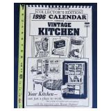 1996 Calendar Vintage Kitchen