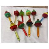 Vintage Christmas Bubble Light Bulbs