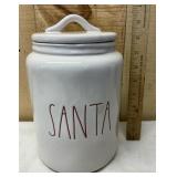 Rae Dunn 'Santa' Jar #202