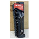 Crescent Pass Thru Adjustable Wrench Set