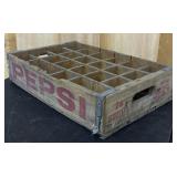 24 Bottle Wood Pepsi Crate