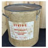 50lb. Synto-X Detergent Drum