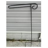 Metal Yard Flag Stand