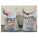 2 New Bags of Rock Salt