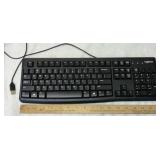 Logitech Corded Keyboard