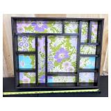 Wood Art Deco Wall Display