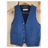 Darmouth 1980's Blue Mens Vest