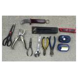 Hand Tools- Adjustable Wrench, Knife, Pliers