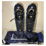 InStep Optima Snowshoes 10-32 w/ Carry Bag & Poles