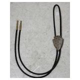 Bolo Tie w/ Arrowhead Petoskey Stone