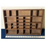 Wood Trinket Shelf