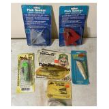 Tiger Plug, Fish Seeker, Flutter Spinner
