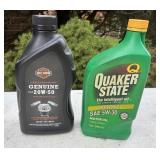 New/Unopened Harley Davidson 20W-50 & 5W-30