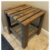 Rustic Wooden Bench